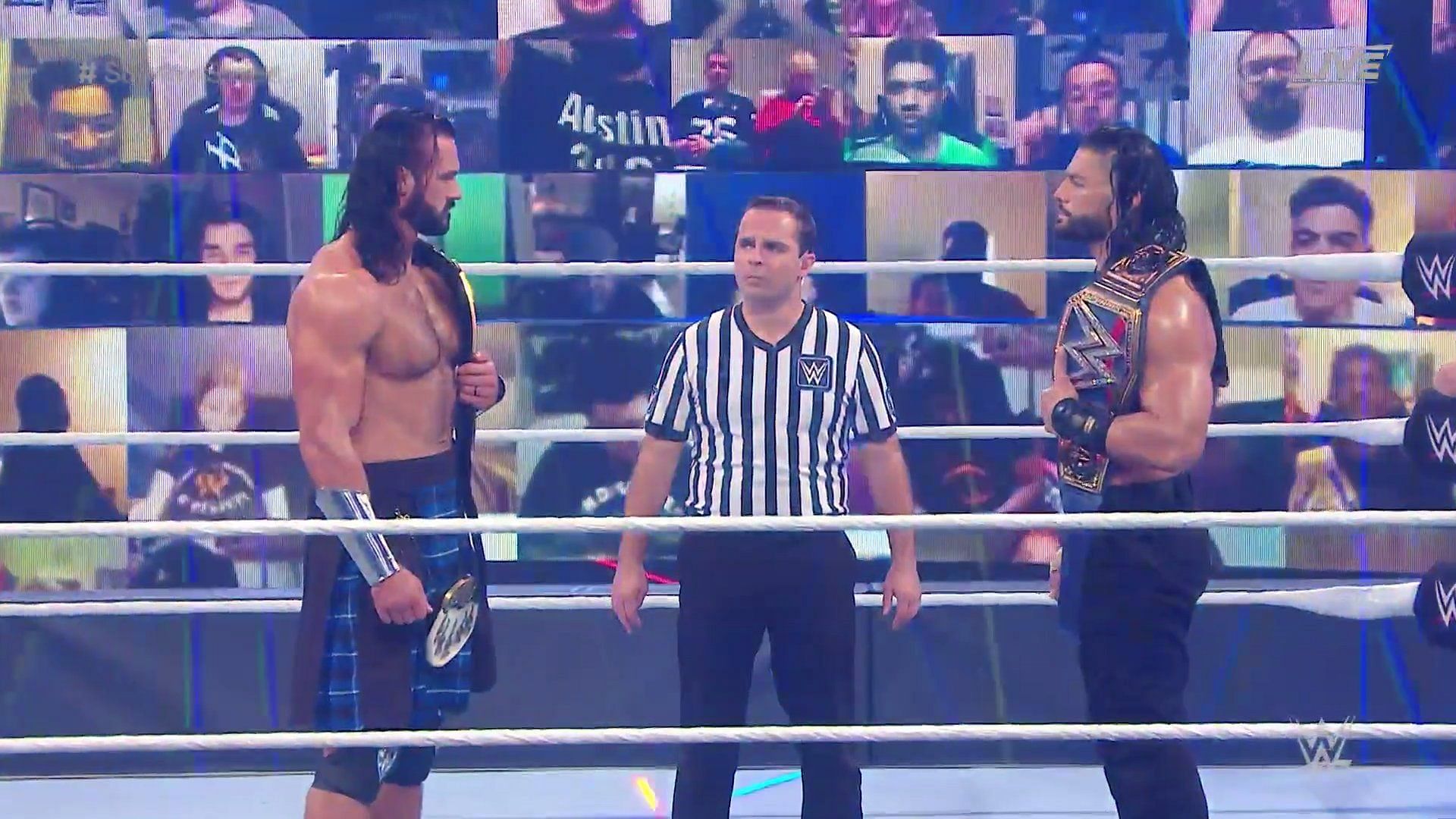 A decent encounter between WWE's top hero and villain of the time